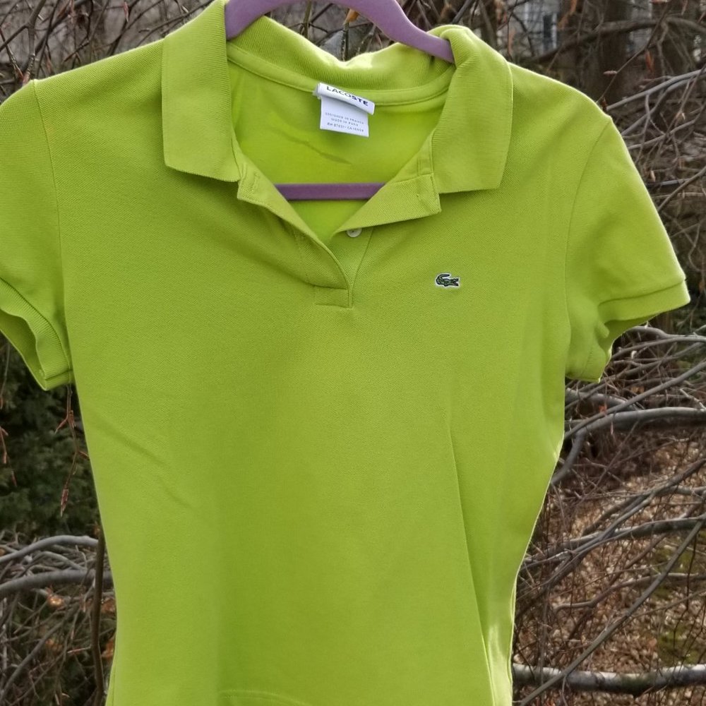 Classic Lacoste Polo Green